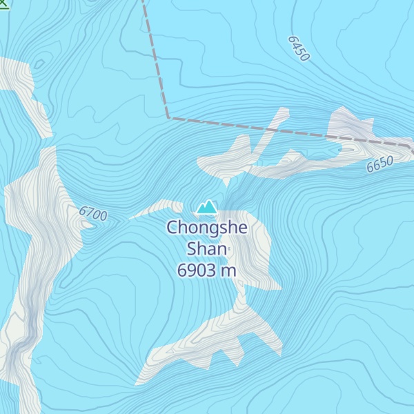 Map of Chongshe Shan