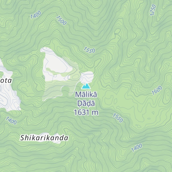 Map of Mālikā Ḍā̃ḍā