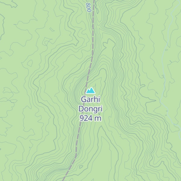 Map of Garhi Dongri