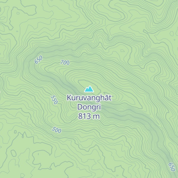 Map of Kuruvanghāt Dongri