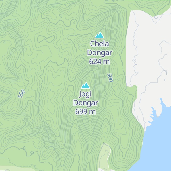 Map of Jogi Dongar