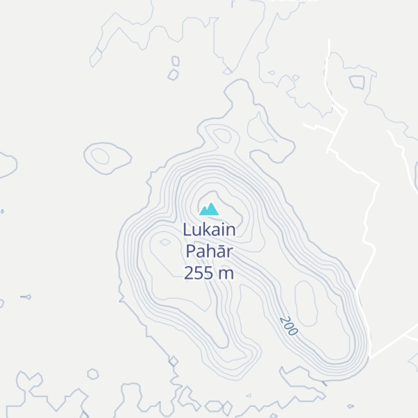 Map of Lukain Pahār