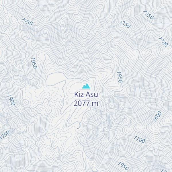 Map of Kiz Asu