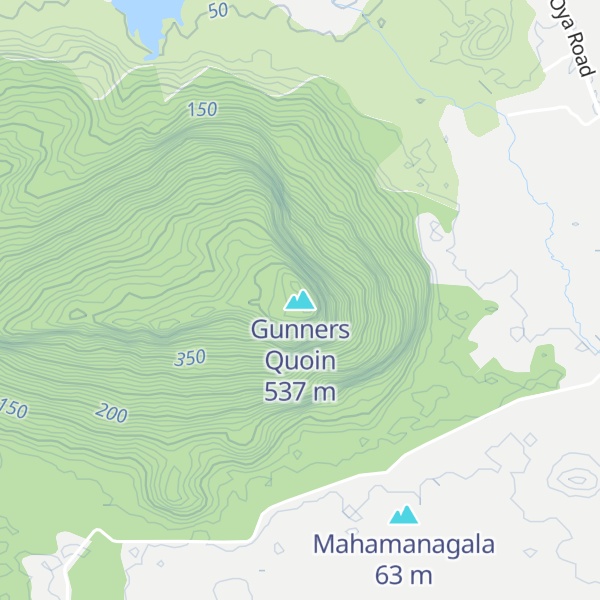 Map of Gunners Quoin