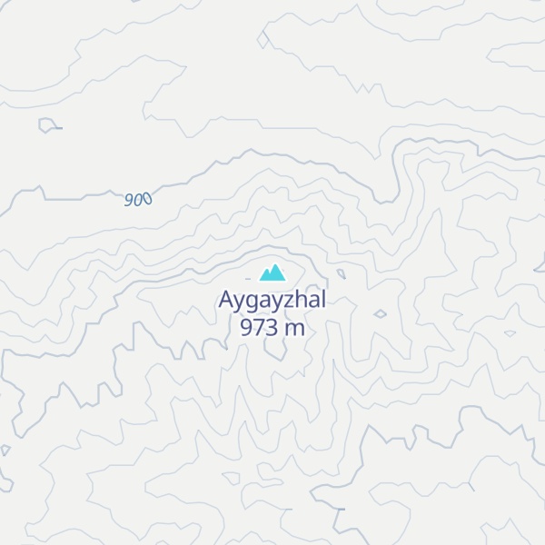 Map of Aygayzhal