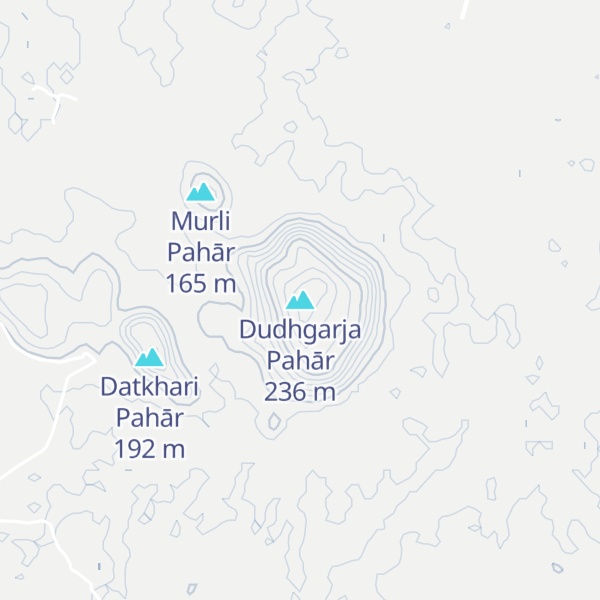 Map of Dudhgarja Pahār