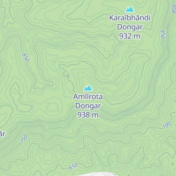 Map of Amlīrota Dongar