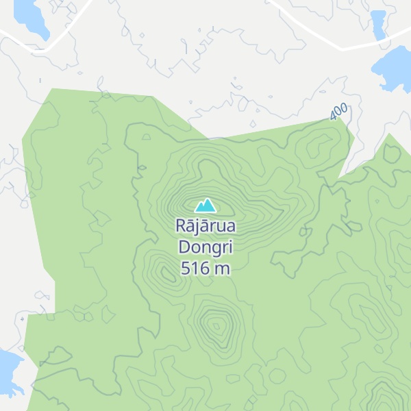 Map of Rājārua Dongri