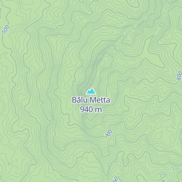 Map of Bālu Metta