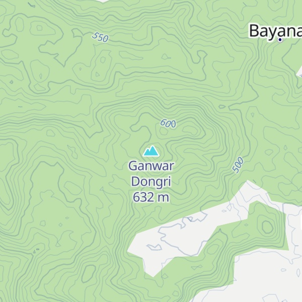 Map of Ganwar Dongri