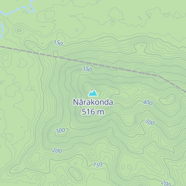 Map of Nārakonda