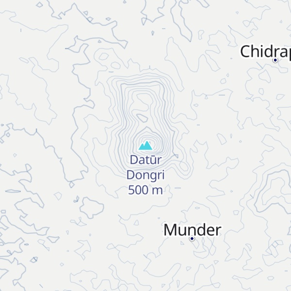 Map of Datūr Dongri