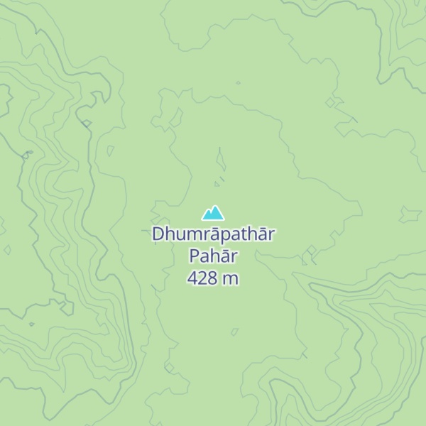 Map of Dhumrāpathār Pahār