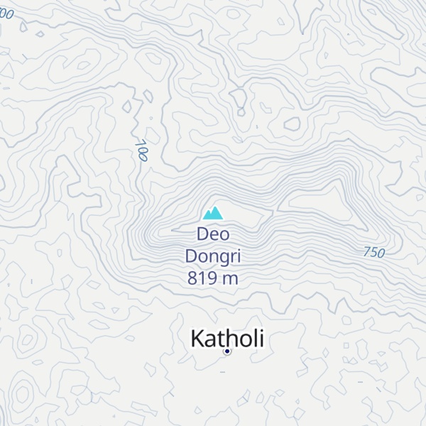 Map of Deo Dongri