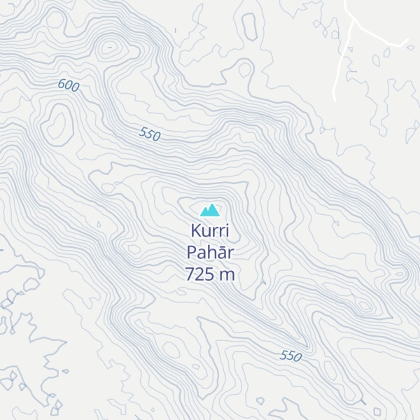 Map of Kurri Pahār