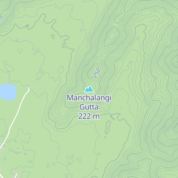 Map of Manchalangi Gutta