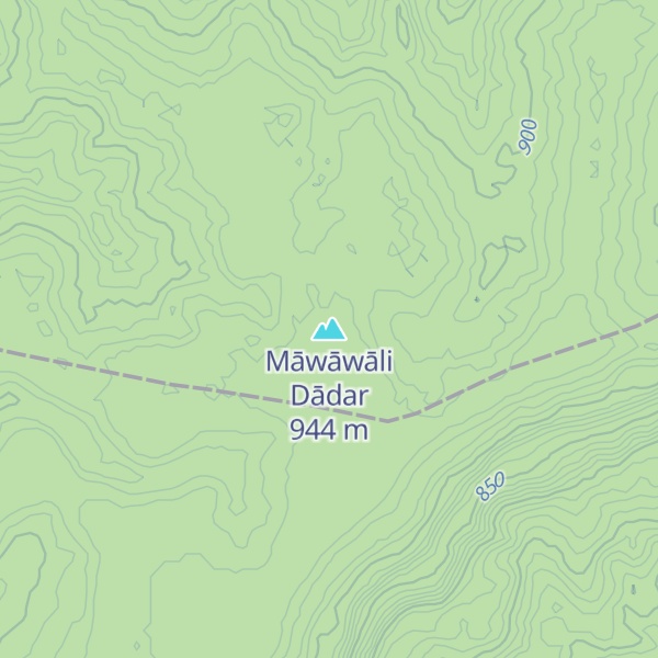 Map of Māwāwāli Dādar
