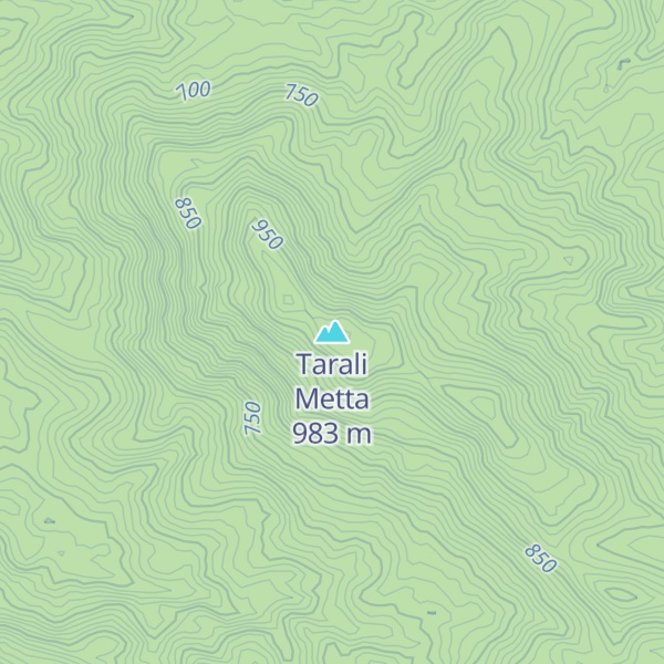 Map of Tarali Metta