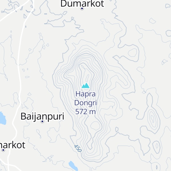 Map of Hapra Dongri