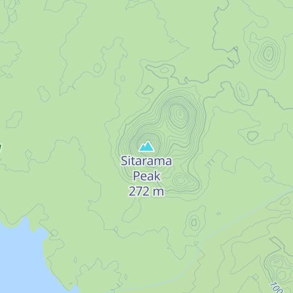 Map of Sitarama Peak