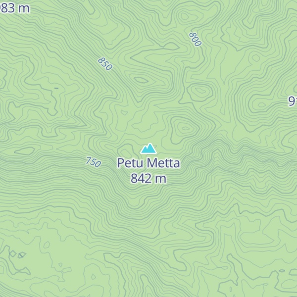 Map of Petu Metta