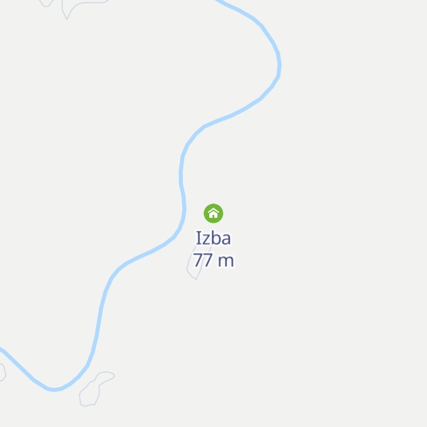 Map of Izba