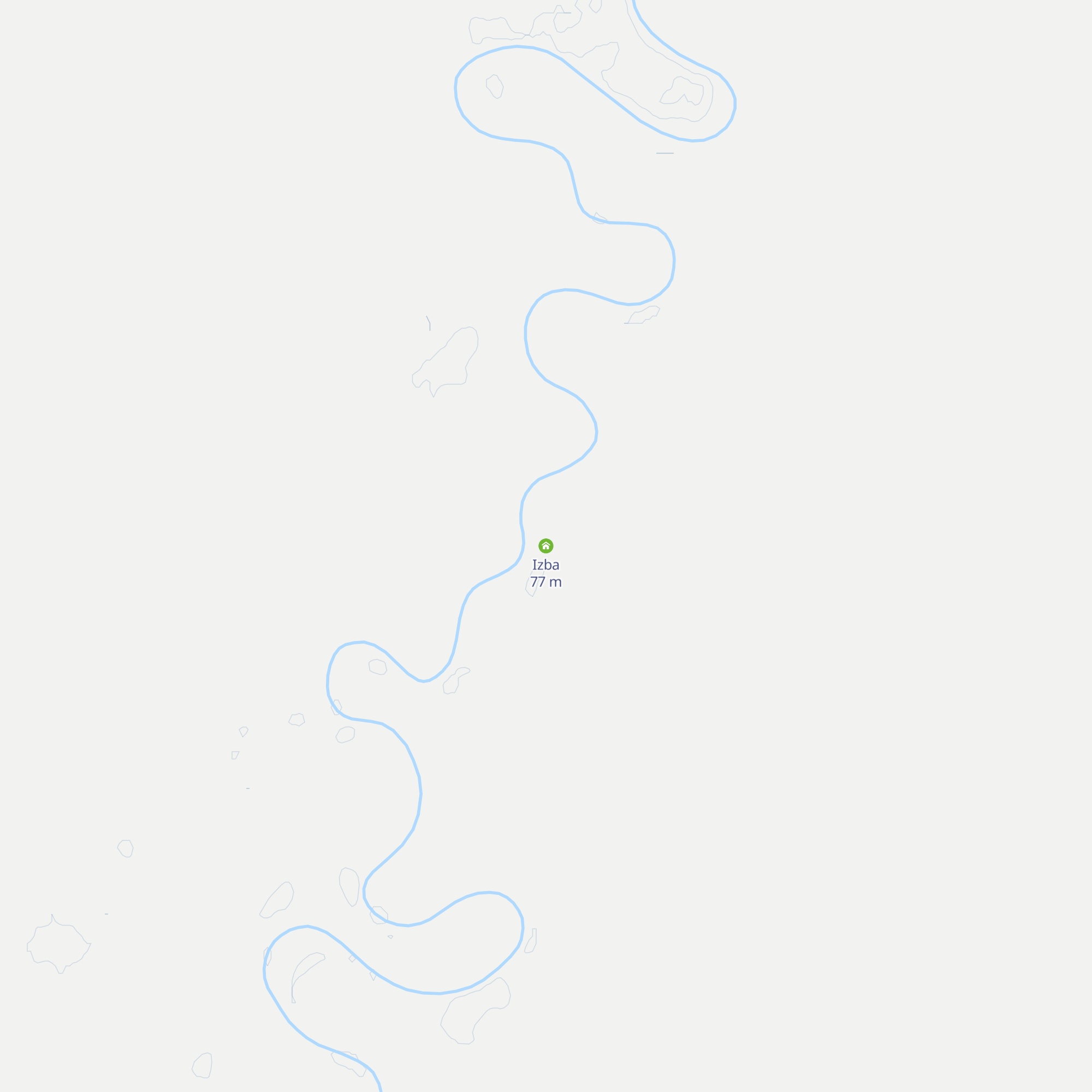 Izba map