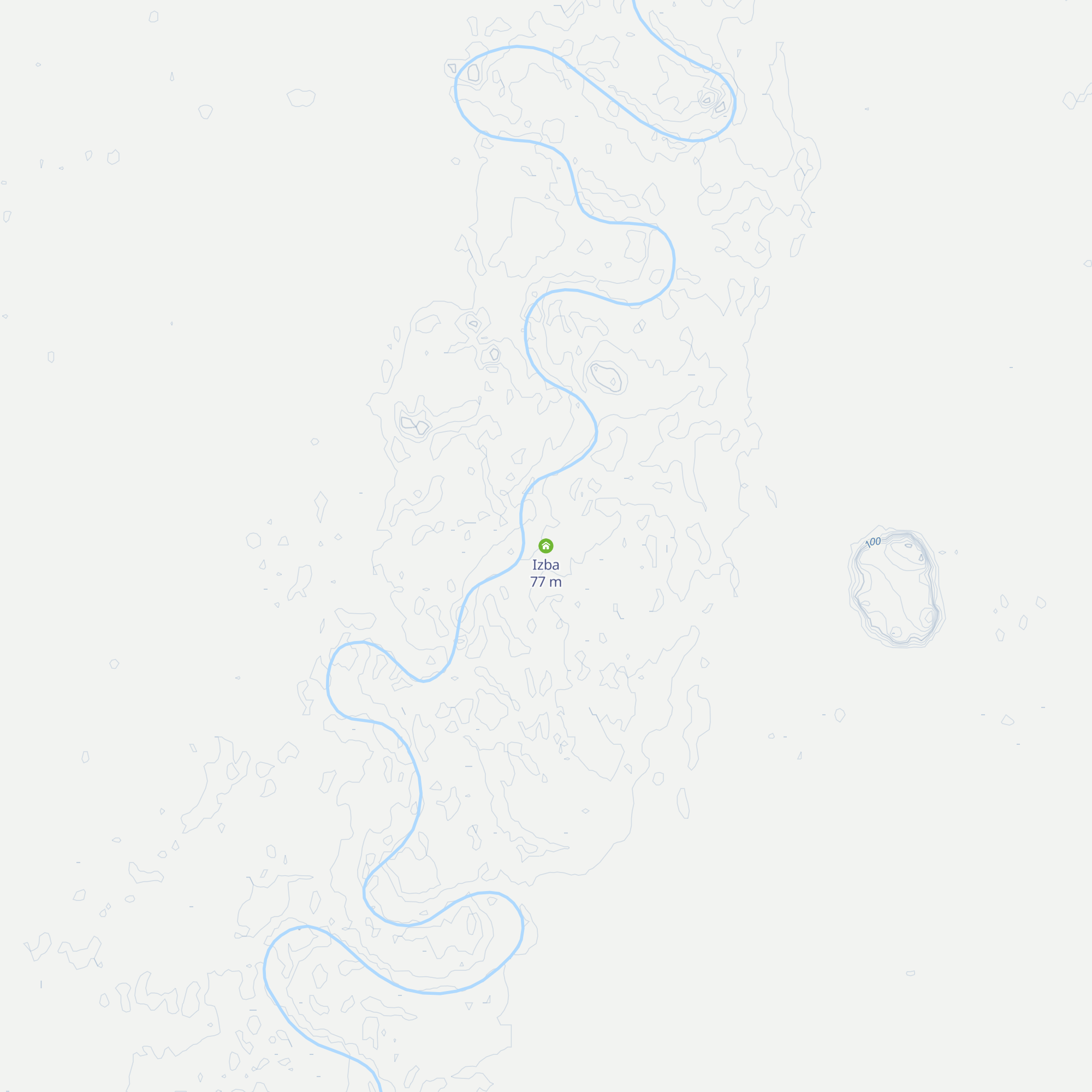 Izba map