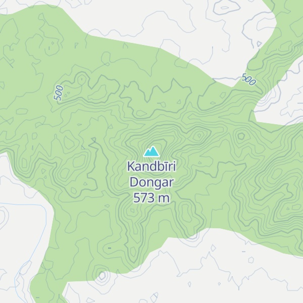 Map of Kandbīri Dongar