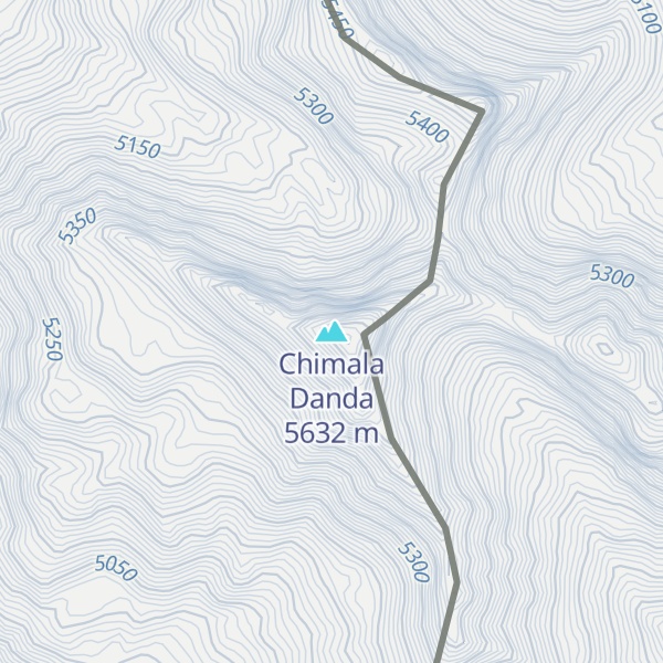 Map of Chimala Danda