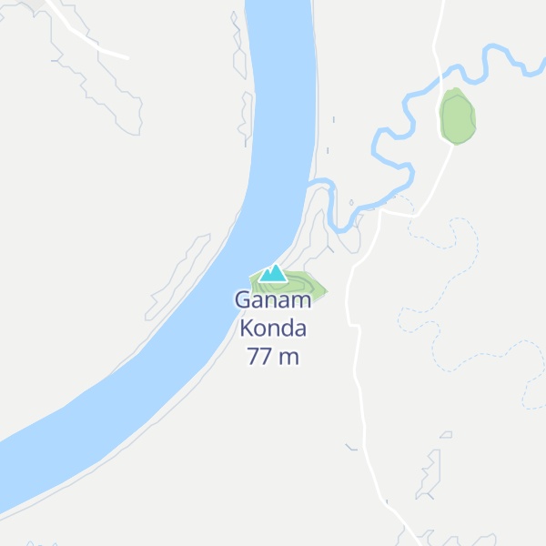 Map of Ganam Konda