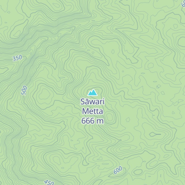 Map of Sāwari Metta