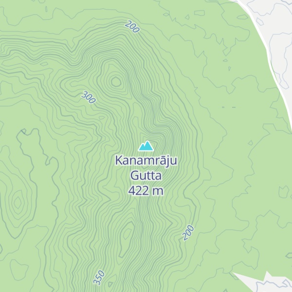 Map of Kanamrāju Gutta