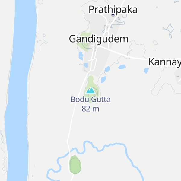 Map of Bodu Gutta