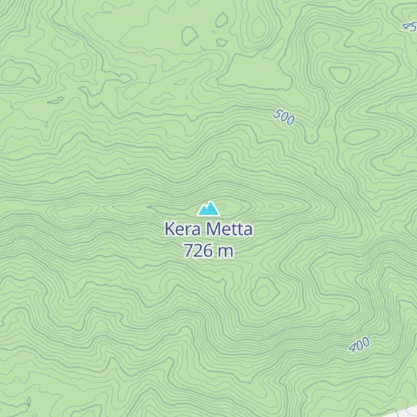 Map of Kera Metta