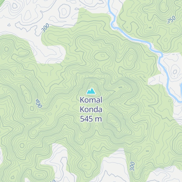 Map of Komal Konda