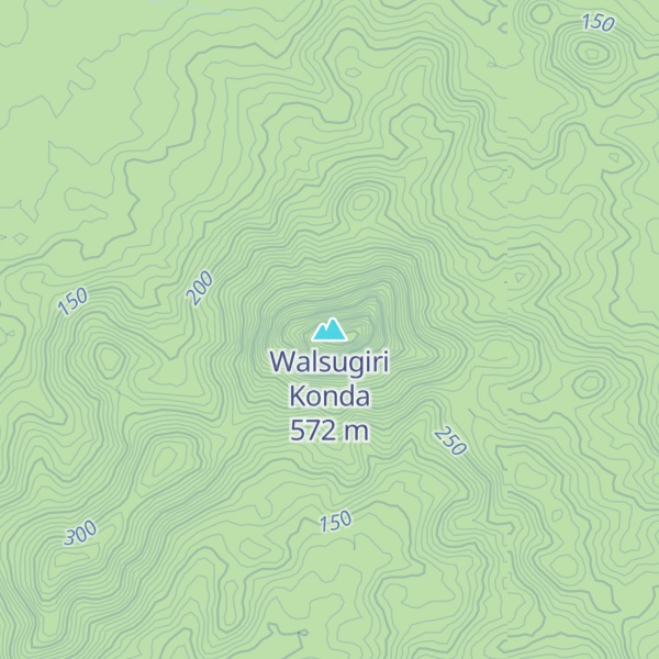 Map of Walsugiri Konda