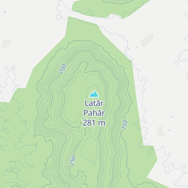 Map of Latār Pahār