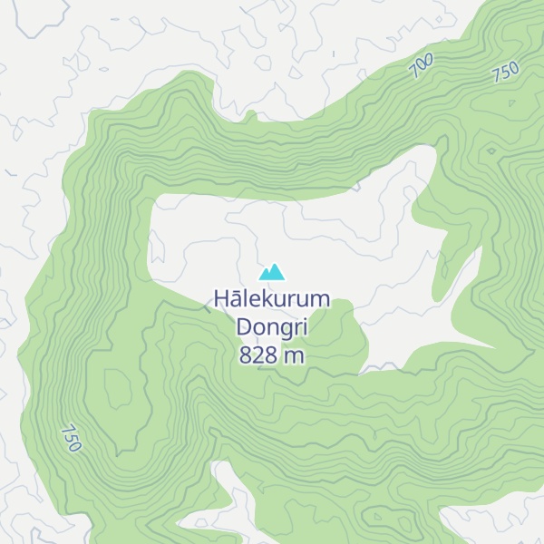 Map of Hālekurum Dongri