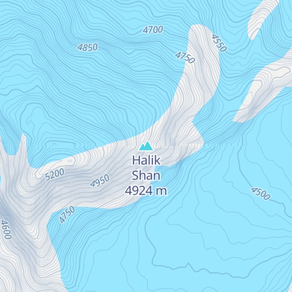 Map of Halik Shan