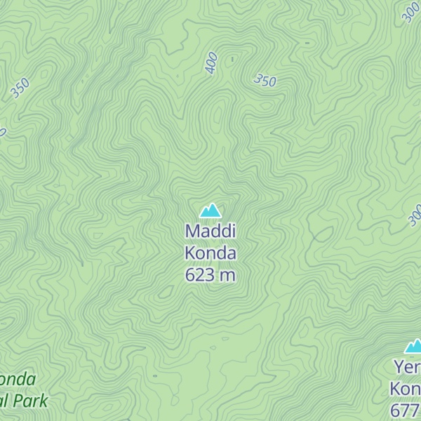 Map of Maddi Konda