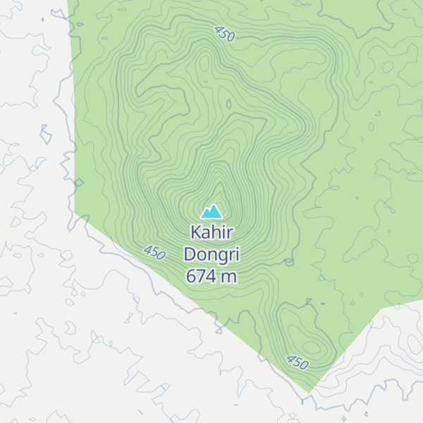 Map of Kahir Dongri