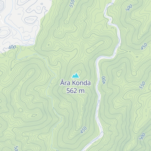 Map of Āra Konda