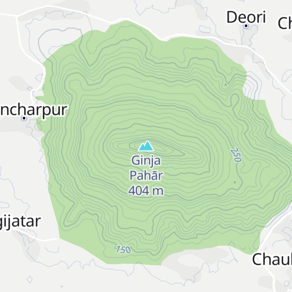 Map of Ginja Pahār