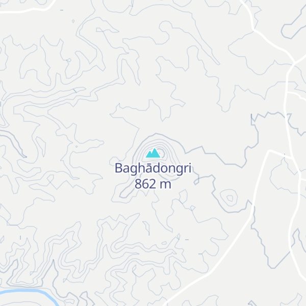 Map of Baghādongri