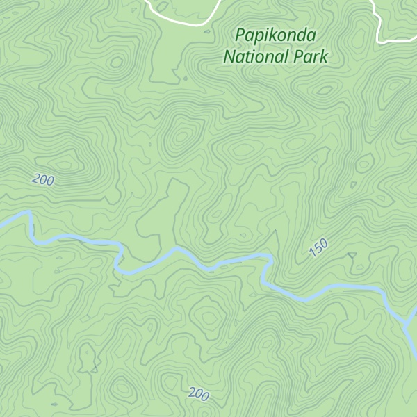 Map of Putta Gandi