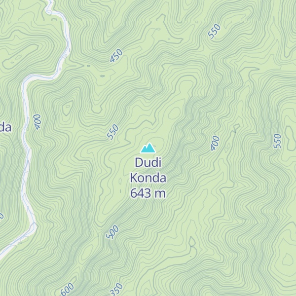 Map of Dudi Konda