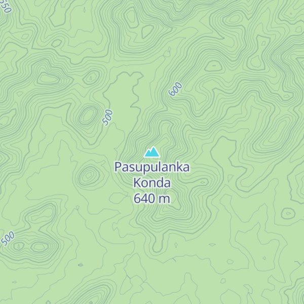 Map of Pasupulanka Konda