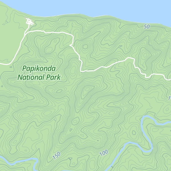 Map of Jānda Konda