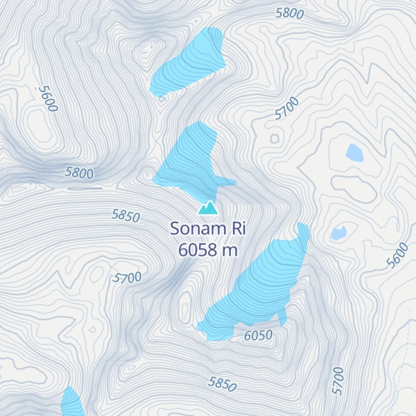 Map of Sonam Ri